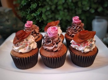 Cupcakes flores