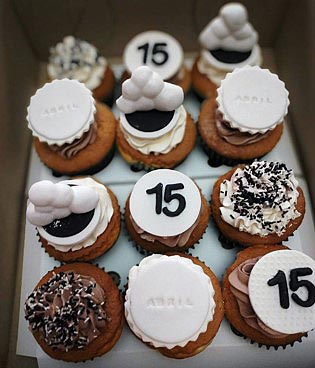 Cupcakes 15 años