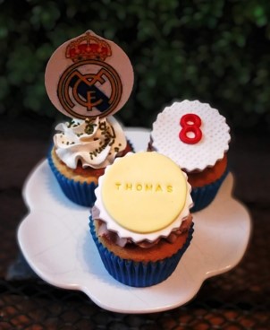 Cupcakes 8 años